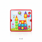 Educational Mushroom Peg Art Puzzle Set for Toddlers