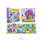 Educational Mushroom Peg Art Puzzle Set for Toddlers