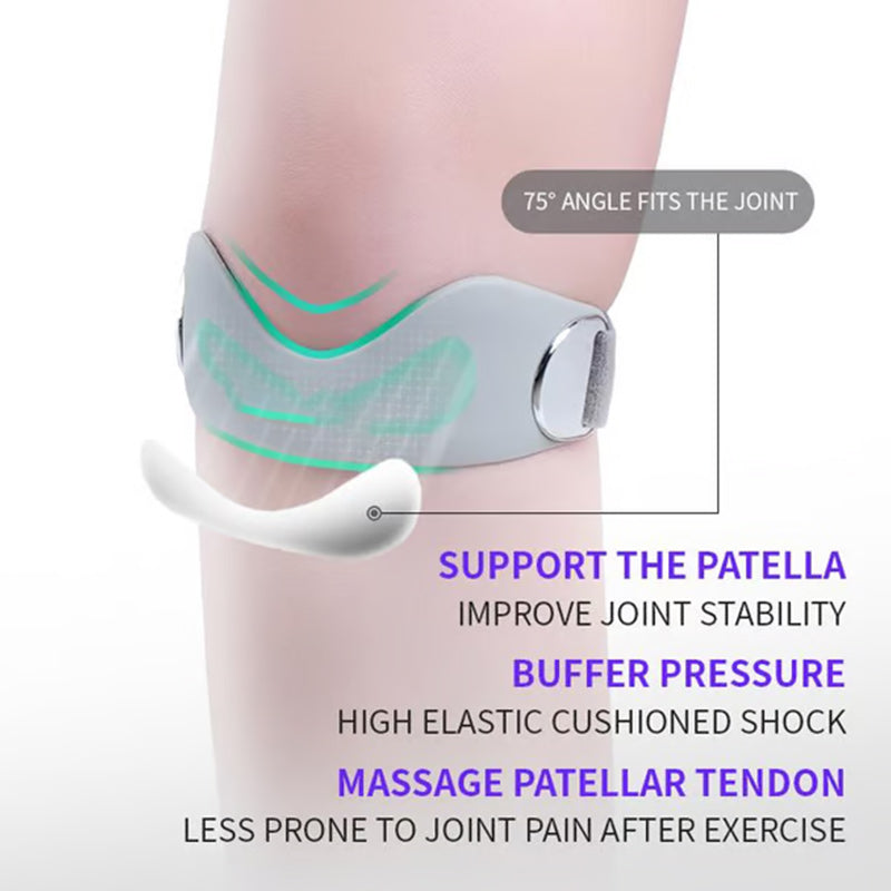 Siliconen patellaband voor verlichting van kniepijn