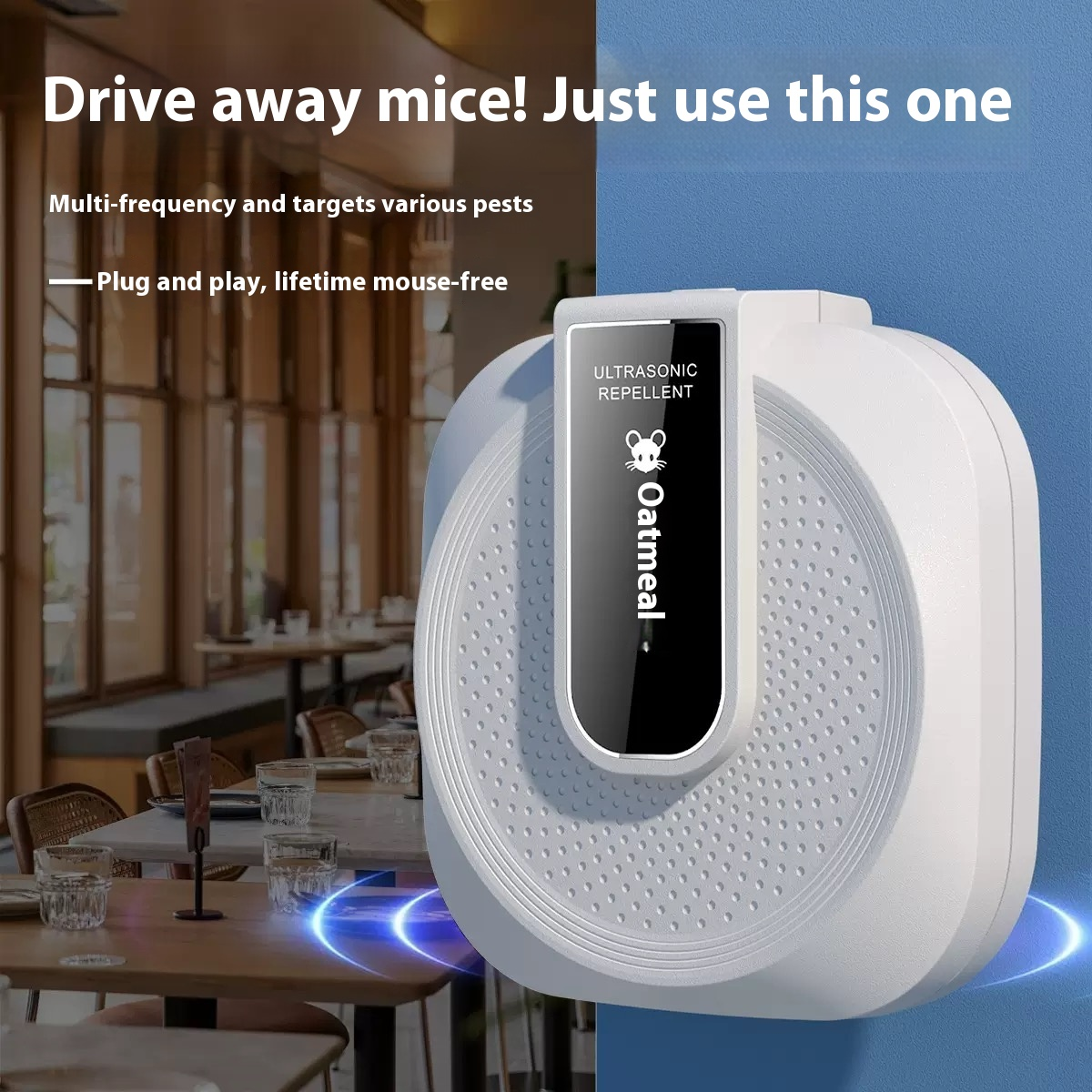 De laatste dag ✨ 50% korting sales ✨Ultrasone anti-roeimiddelen krachtig - 360 ° intelligente technologie voor
