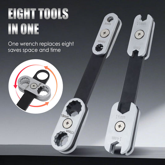 Multi-Function Adjustable Wrench for Cars