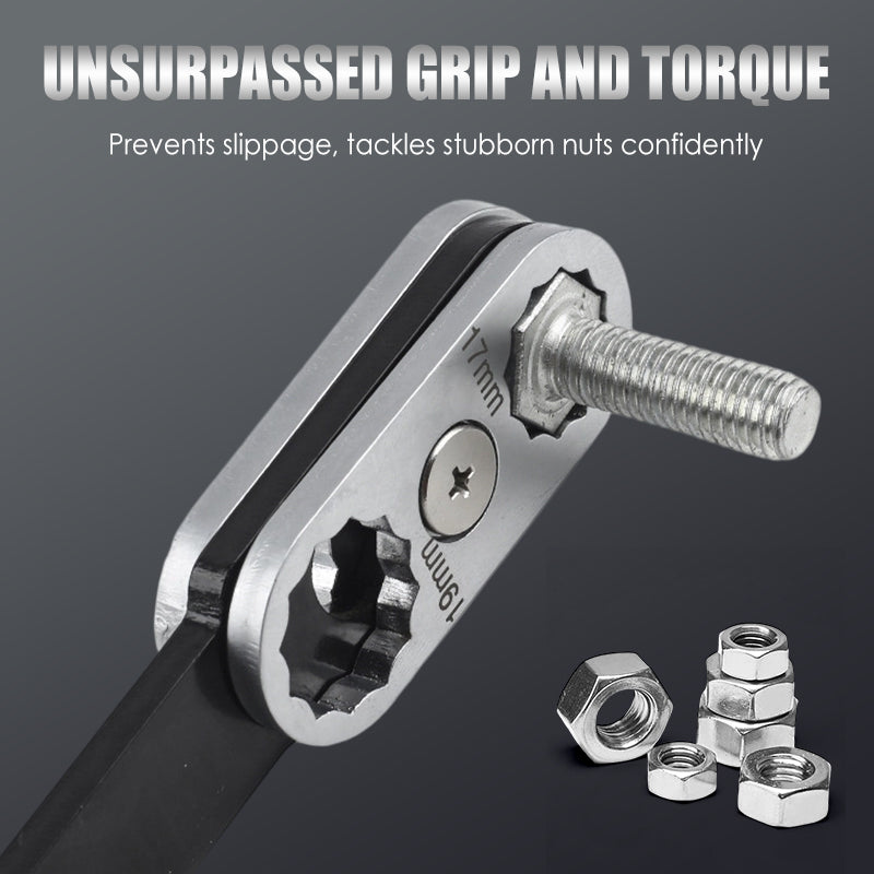 Multi-Function Adjustable Wrench for Cars