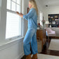 📢📢 50% KORTING!! ⏰ 2-delig pyjamas-set in imitatie-denim voor dames