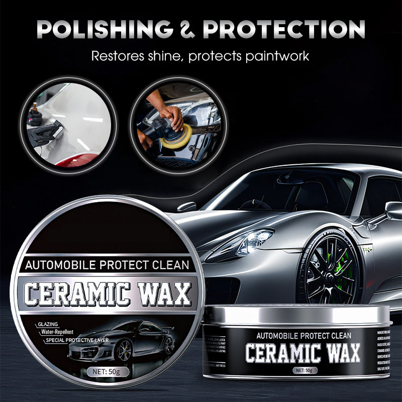 🔥🚗2-in-1 polijst- en beschermende titanium keramische waspasta
