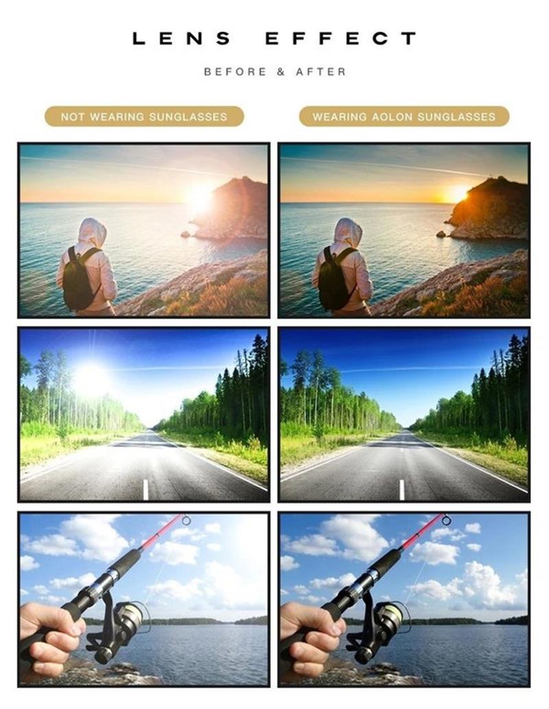 ⏰ Alleen nu 50% korting!🔥2026 Fotokroma zonnebril met gepolariseerde en antireflecterende glazen (50% KORTING)