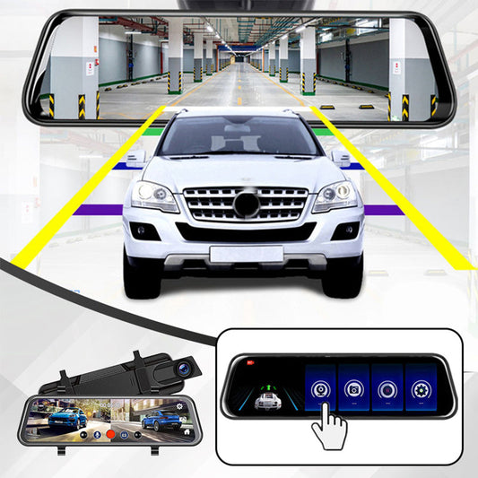 ⏳Tijdelijke aanbieding⏰ Dashcam met touchscreen en achteruitrijcamera