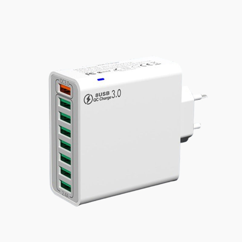 📢📢 50% KORTING !! ⏰ 8-poorts USB-snellader voor mobiele telefoons
