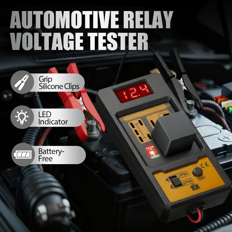 🔥Limited-time offer-Automotive Relay Voltage Tester with LED Indicator