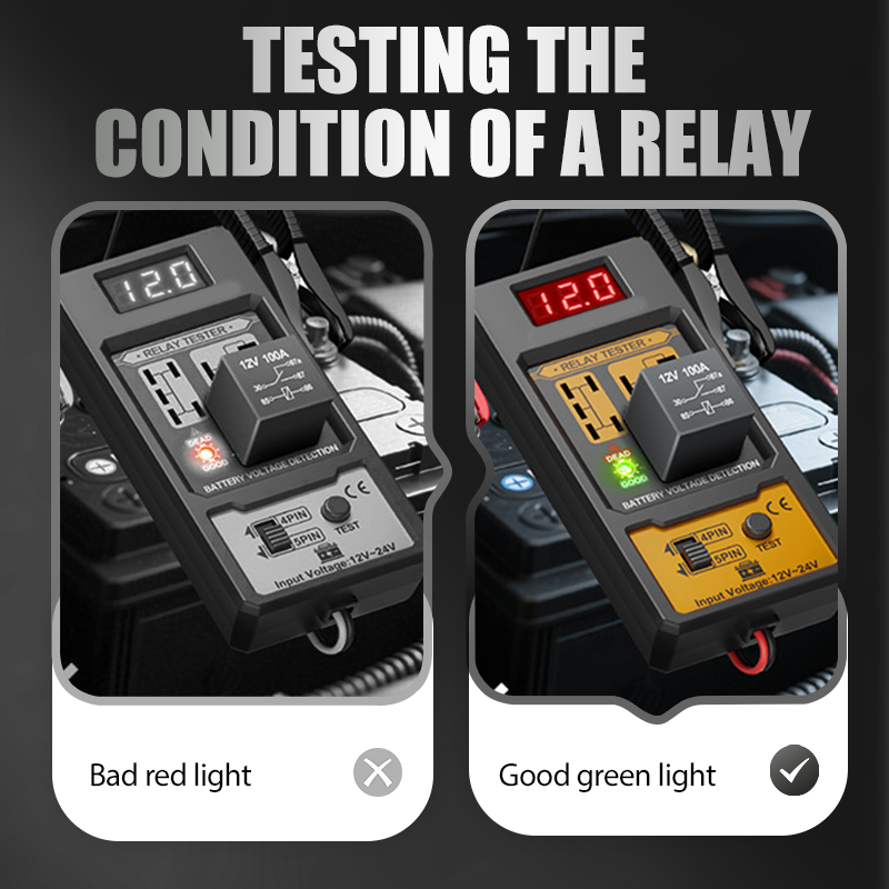 🔥Limited-time offer-Automotive Relay Voltage Tester with LED Indicator