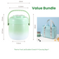 1,5 liter roestvrijstalen vacuüm geïsoleerde voedselcontainer