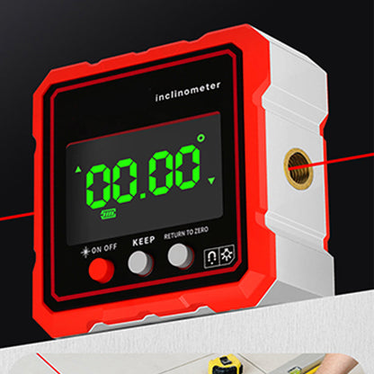 Zeer nauwkeurige magnetische hellingsmeter met LED-displa