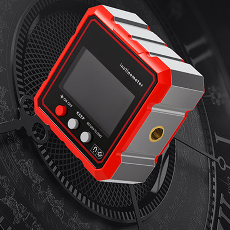 Zeer nauwkeurige magnetische hellingsmeter met LED-displa