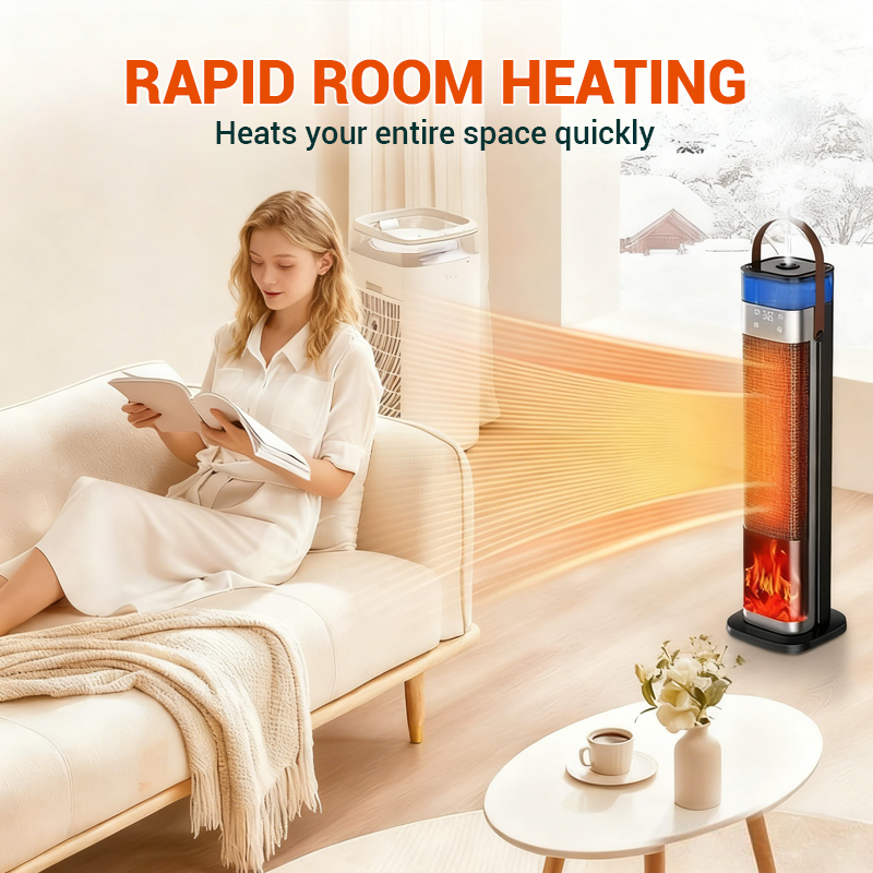 2-in-1 ruimteverwarmer en luchtbevochtiger