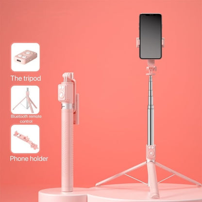 📸✨ Nieuwe 6 in 1 Bluetooth Selfiestick🌟 Verbind en leg al je speciale momenten vast! 🤳🎉 Compatibel met smartphones en meer, ideaal voor foto's en video's in volledig comfort 🚀