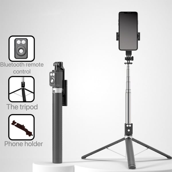 📸✨ Nieuwe 6 in 1 Bluetooth Selfiestick🌟 Verbind en leg al je speciale momenten vast! 🤳🎉 Compatibel met smartphones en meer, ideaal voor foto's en video's in volledig comfort 🚀