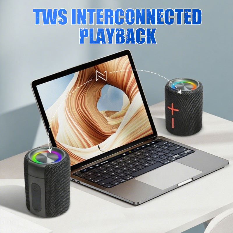 💥 2-in-1 afneembare Bluetooth-luidspreker met magnetische bevestiging 🎶 Fijn en vol geluid ⏳ Tijdelijke korting van 50%