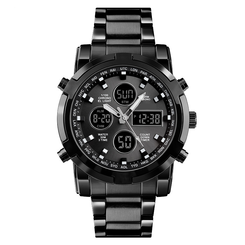 ⌚ NU 49% KORTING! 🪖 Heren militaire horloge – Analoog-digitale weergave, waterdicht & schokbestendig 🛡️