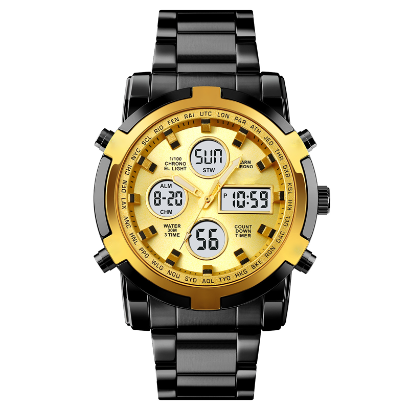 ⌚ NU 49% KORTING! 🪖 Heren militaire horloge – Analoog-digitale weergave, waterdicht & schokbestendig 🛡️