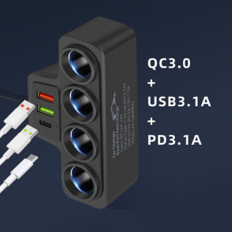 📢NU 50% KORTING!!🔥7-in-1 sigarettenaanstekeradapter