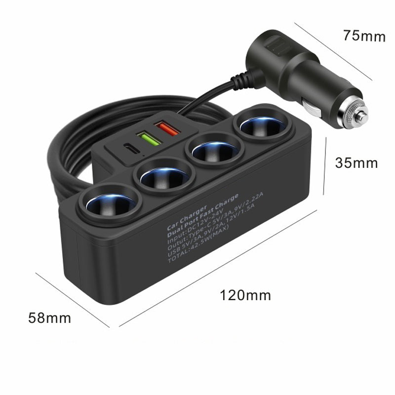 📢NU 50% KORTING!!🔥7-in-1 sigarettenaanstekeradapter