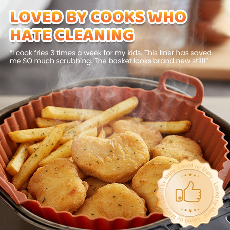 🍟 Herbruikbare Siliconen Airfryer-Voering