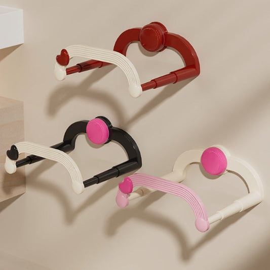 Uitbreidbaar opbergrek voor badkamer wastafel zonder ponsgaten