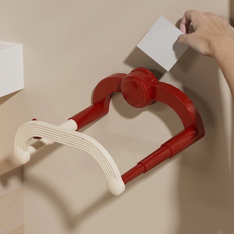 Uitbreidbaar opbergrek voor badkamer wastafel zonder ponsgaten
