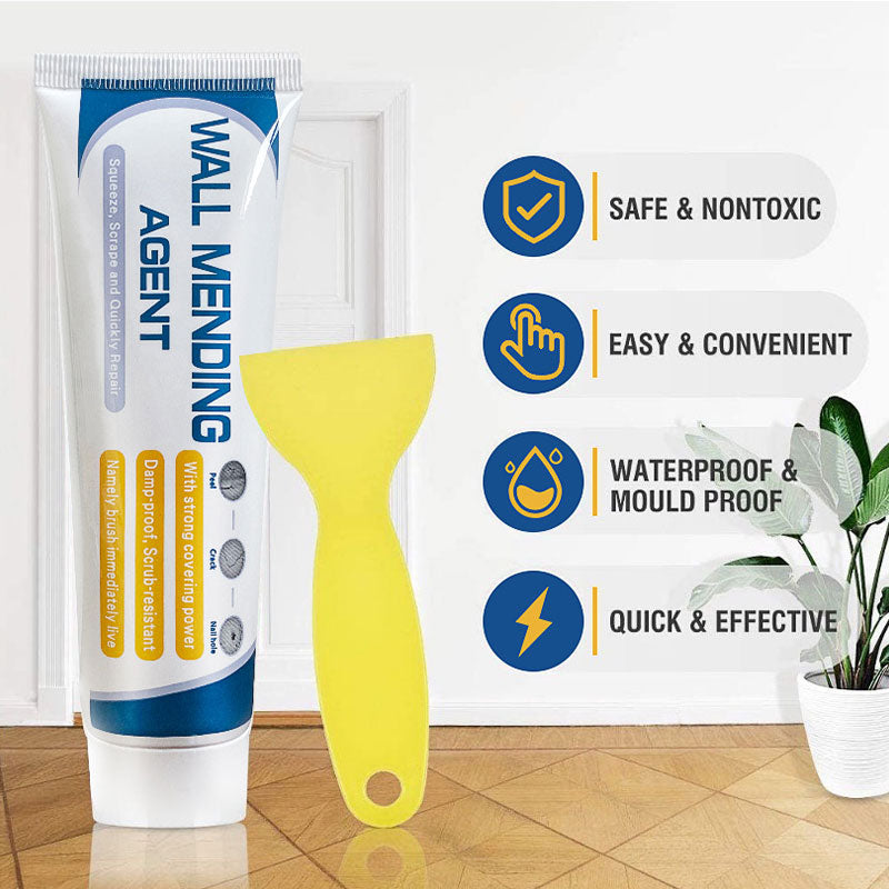 🎉Nieuwjaars Cadeau 50% KORTING!🛠️Gipsplaat Reparatieset (Met Schraper): Efficiënte Sterke Hechting – Waterdicht & Eenvoudig Te Gebruiken!