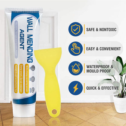 🎉Nieuwjaars Cadeau 50% KORTING!🛠️Gipsplaat Reparatieset (Met Schraper): Efficiënte Sterke Hechting – Waterdicht & Eenvoudig Te Gebruiken!