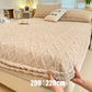 🛏️ Bespaar 50%! ✨ 360° Pluche Gebreid Hoeslaken – Rondom elastisch & heerlijk zacht ✨