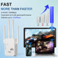 🎁🔥WiFi-versterker 2026, 1200 Mbps dual-band (5 GHz/2,4 GHz) signaalversterker, dekt 930 m² en 50 apparaten, repeater met ethernetpoort voor thuis, cadeaus