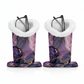 Magnetic Printed Eyeglass Holder with Plush Lining
