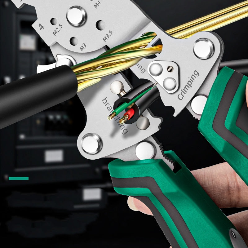 🔥 50% KORTING! ⏰ Multifunctionele opvouwbare draadstripper met spanningsmeter