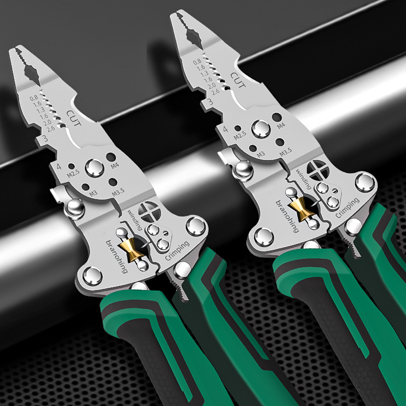 🔥 50% KORTING! ⏰ Multifunctionele opvouwbare draadstripper met spanningsmeter