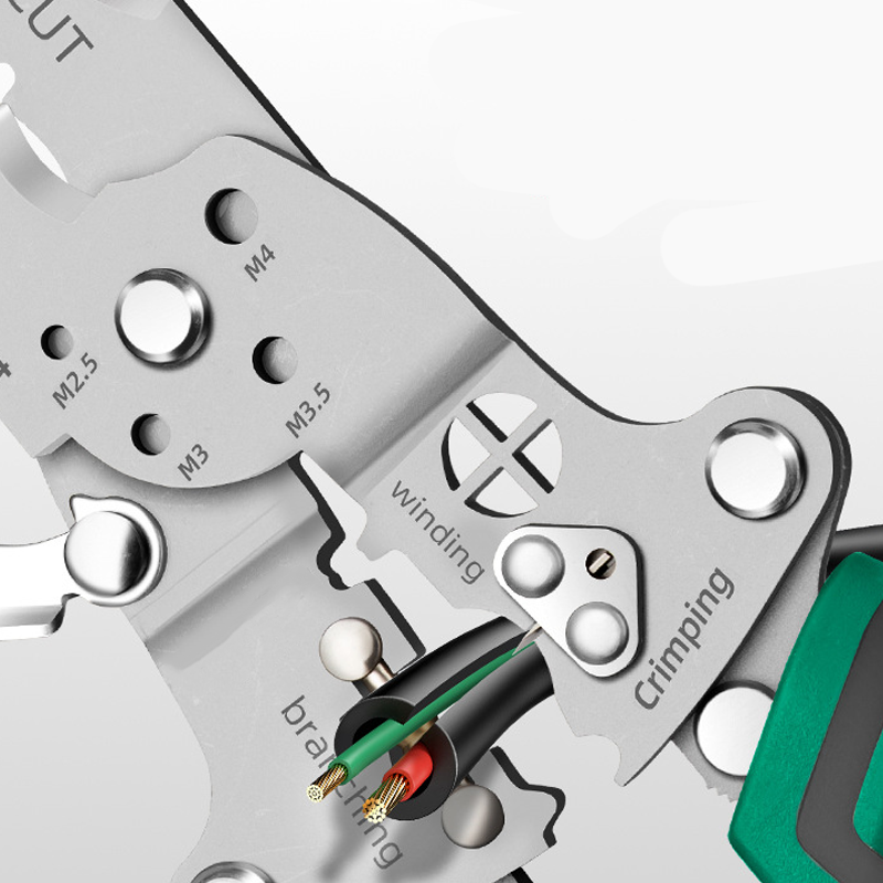 🔥 50% KORTING! ⏰ Multifunctionele opvouwbare draadstripper met spanningsmeter