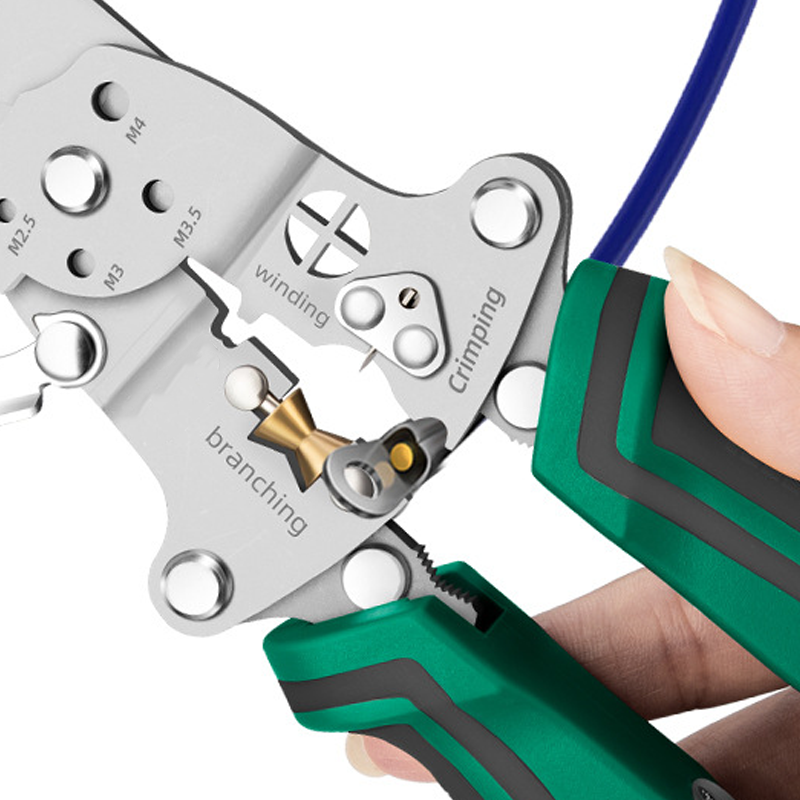 🔥 50% KORTING! ⏰ Multifunctionele opvouwbare draadstripper met spanningsmeter
