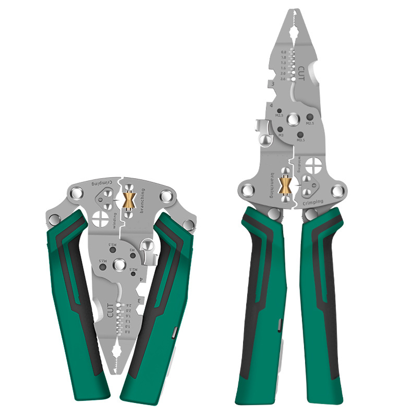 🔥 50% KORTING! ⏰ Multifunctionele opvouwbare draadstripper met spanningsmeter