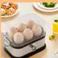 🎉Nieuwjaars Cadeau 50% KORTING!🍳Multifunctionele Stoom Eierkoker (Transparant Deksel): Snel Gelijkmatig Koken + Veilig & Compact – Gezonde Ontbijt In Minuten!