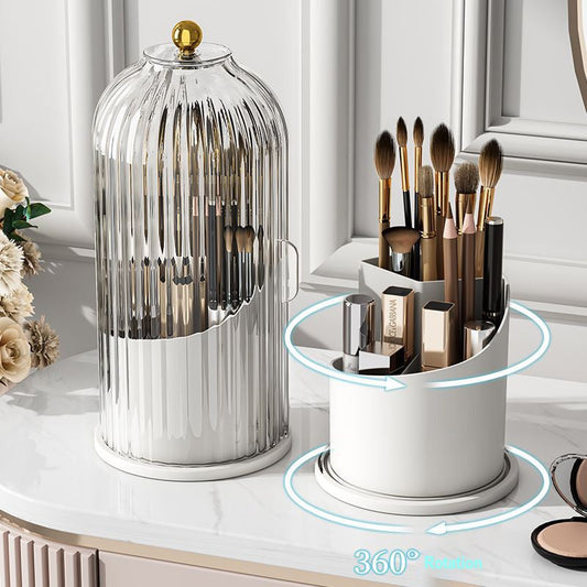 360° Organisator voor Make-upborstels - Draaibaar Compact Meerdere Vakken