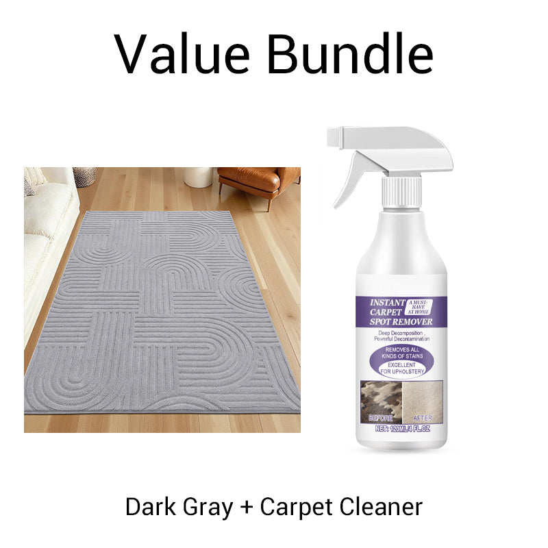 🛋️ TOPAANBIEDING! ⚡ Zacht vloerkleed met boogpatroon – ultrazacht & pluizig, modern boogdesign, antislip onderkant, wasbaar & ideaal voor woonkamer en slaapkamer ✨
