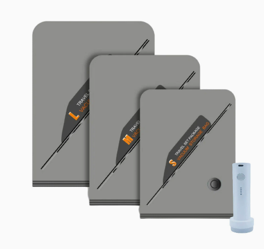 🎉Nieuwjaars Cadeau 50% KORTING!🧳 Reisvriendelijke Vacuümzakken – Sla 75% Meer Ruimte in Uw Koffer!