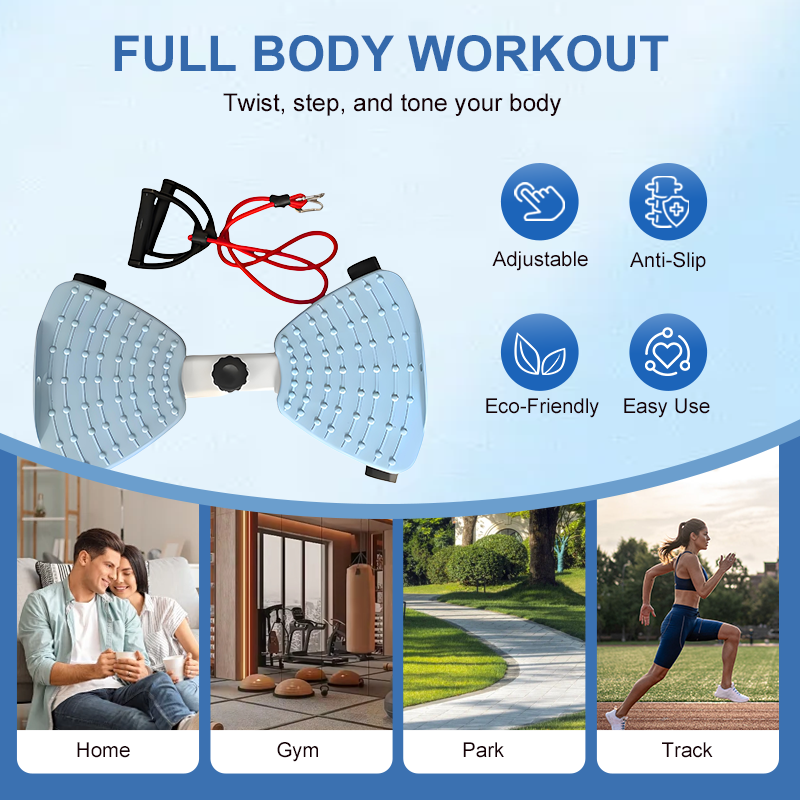 Compacte cardio-twisting steppe