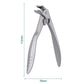 💘60% KORTING ✂️Spatwaterdichte roestvrijstalen nagelknipper – brede opening en veilige opbergruimte!
