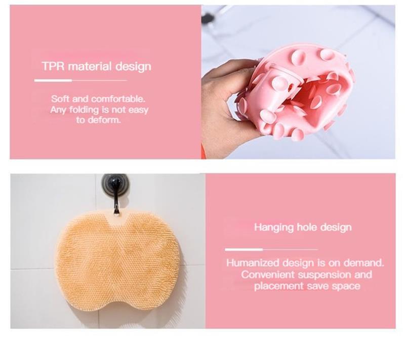 🚿🦶 Koop 2, krijg 1 gratis! Nooit meer een onbereikbare rug of ruwe voeten! Deze douche scrubber met massagepad reinigt je rug én voeten diep – antislip, ergonomisch en klaar voor elke douche. 50% KORTING!