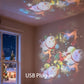 🥳 2026 IN DE AANBIEDING – 52% KORTING! 💥🎉 Dynamische roterende LED-projectielamp – automatisch roterend dynamisch effect, helder & zacht licht, breed toepasbaar voor feestjes en huisdecoratie ✨