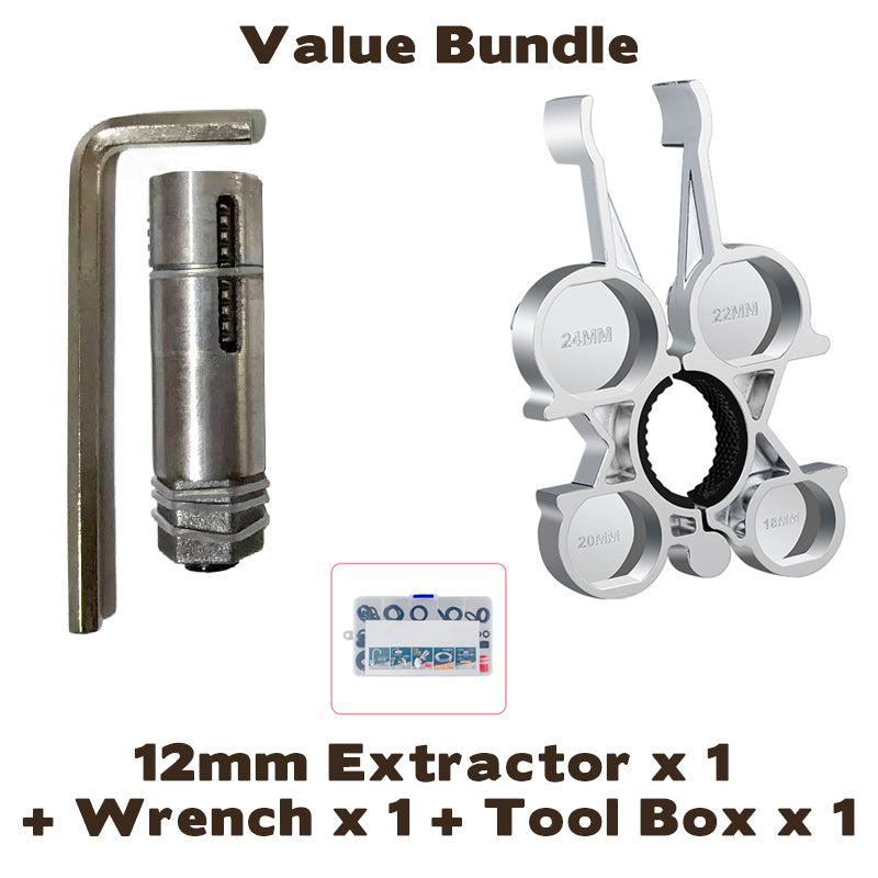Premium pijp extractor set – voor gebroken pijpen