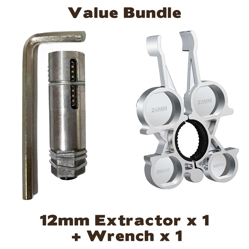 Premium pijp extractor set – voor gebroken pijpen