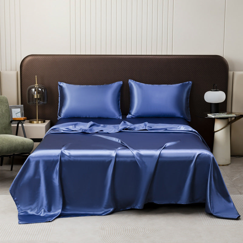 🌞Fris De Lente In Met 50% Korting!🛏️Effen Satijnen Hoeslaken | Haar- & Huidvriendelijk | Temperatuurregulerend | Duurzaam & Machinewasbaar