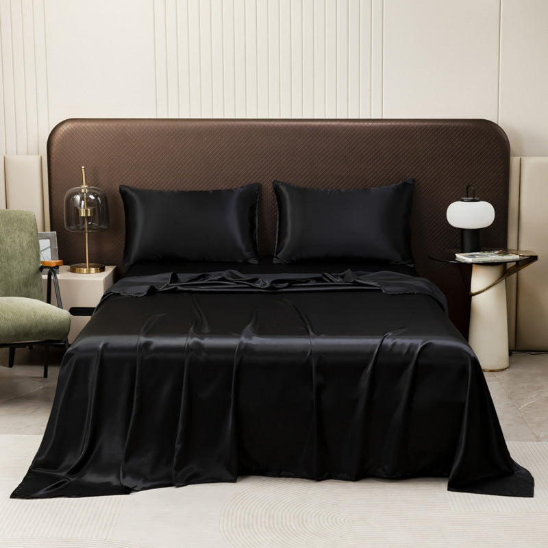 🌞Fris De Lente In Met 50% Korting!🛏️Effen Satijnen Hoeslaken | Haar- & Huidvriendelijk | Temperatuurregulerend | Duurzaam & Machinewasbaar