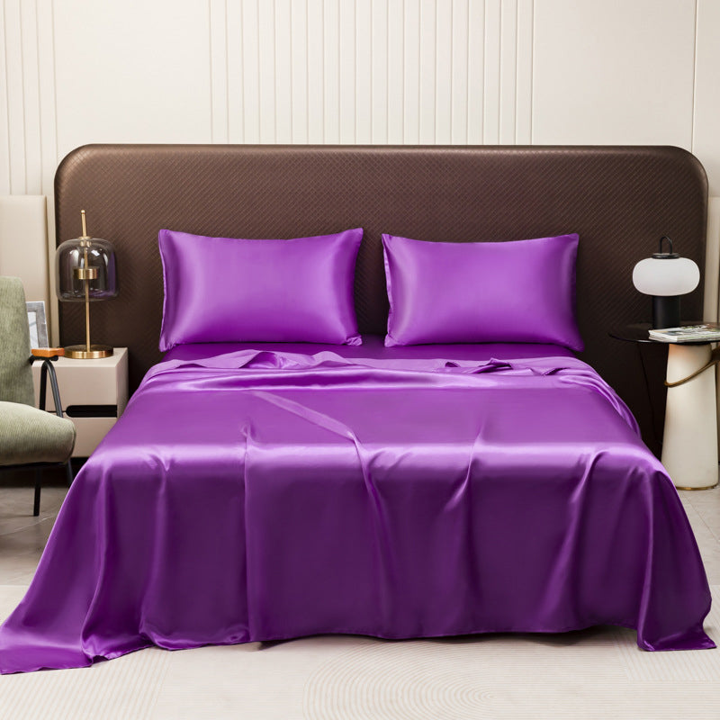 🌞Fris De Lente In Met 50% Korting!🛏️Effen Satijnen Hoeslaken | Haar- & Huidvriendelijk | Temperatuurregulerend | Duurzaam & Machinewasbaar